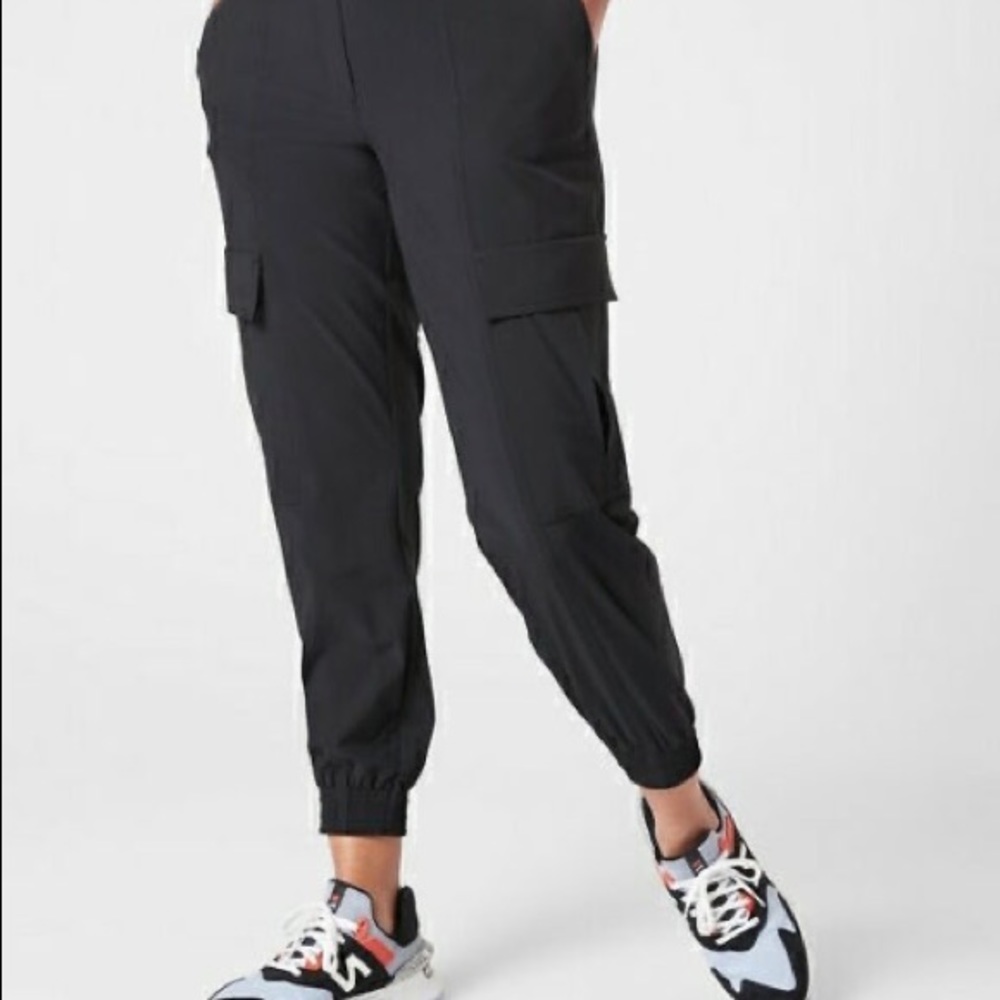 Athleta Chelsea Utility Jogger, Size 4, Gray